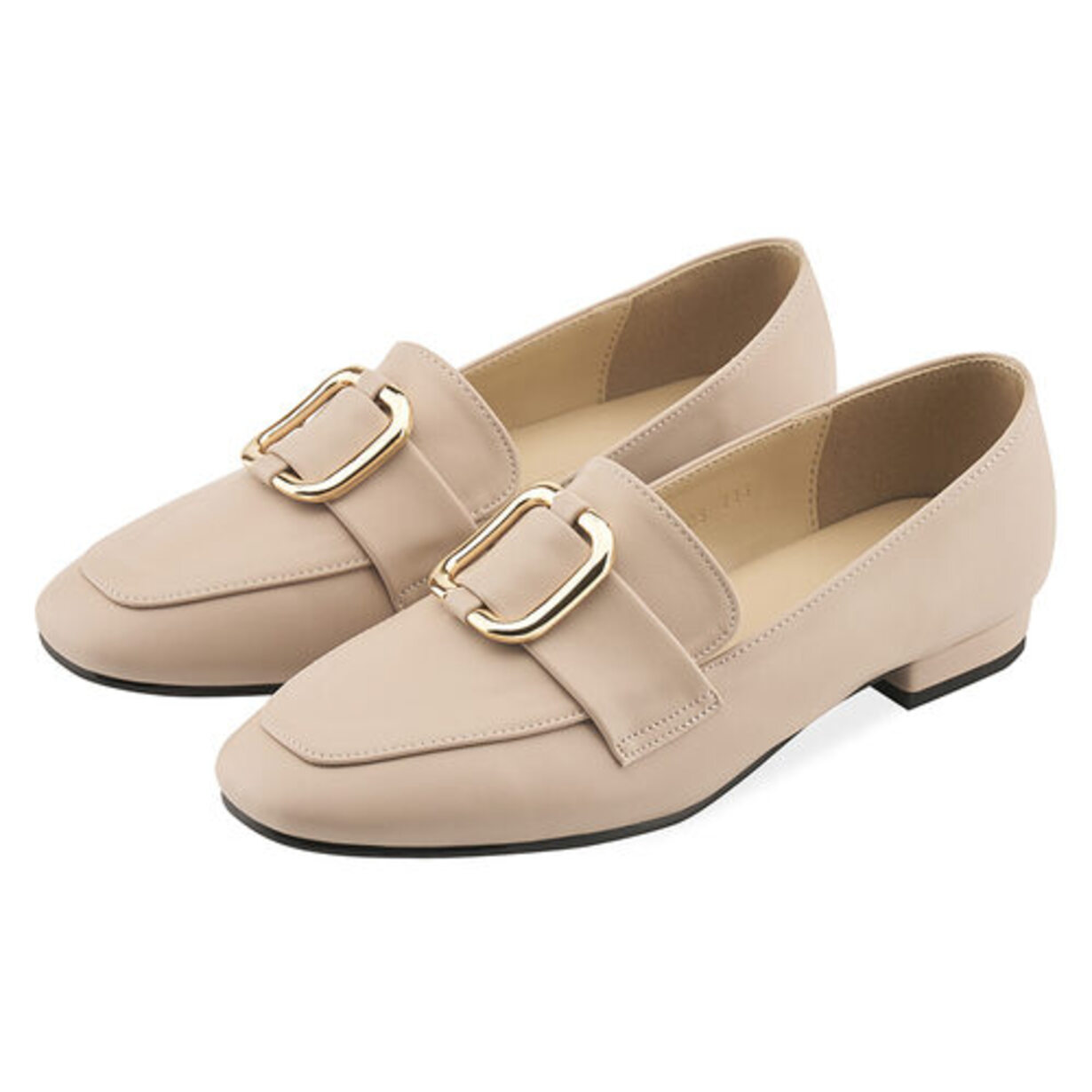 SPUR[스퍼]Square Buckle Loafer -QS8005BE